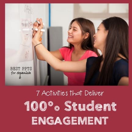 Student Engagement: Spanish Google Drive Activities Seven Activities that Deliver 100% Student Engagement: Spanish Google Drive Activities